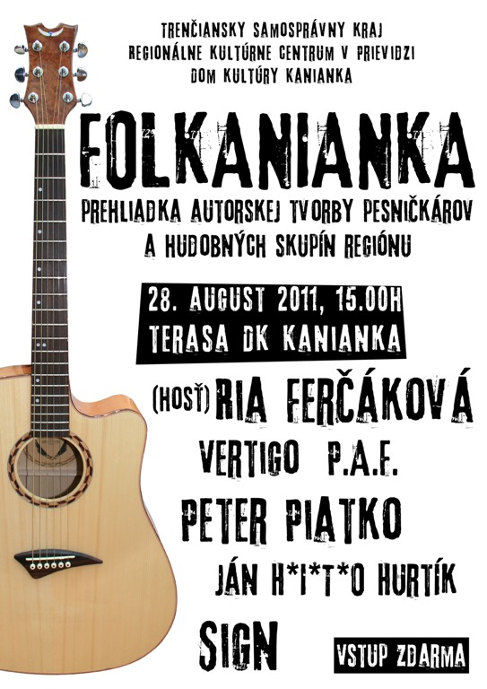 Folkanianka - plagát